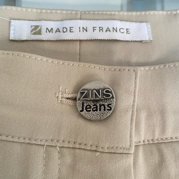 BERNARD ZINS For Saks Fifth Avenue Trousers SZ 12. Beautiful beige colou… - Picture 3 of 14